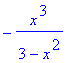 -x^3/(3-x^2)