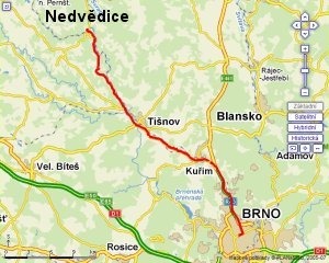 Brno - Nedvědice
