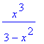 x^3/(3-x^2)