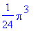 1/24*Pi^3